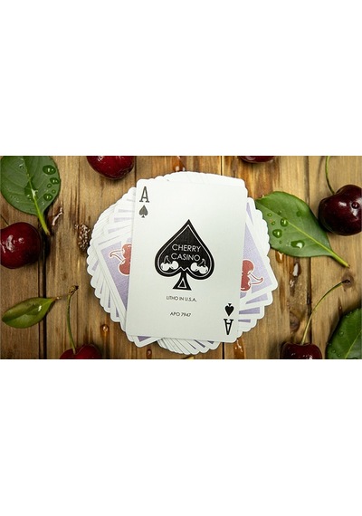 Bicycle Cherry Casino Desert Inn Purple Premium Oyun Kağıdı İskambil Kartları Destesi