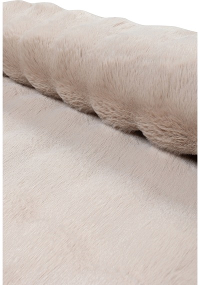 Tavşan Tüyü Camel Elips Bubble Post Peluş Çift Renk İthal Özel Kaydırmaz Tabanlı Halı