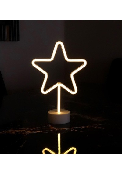 Yıldız Neon Led Lamba