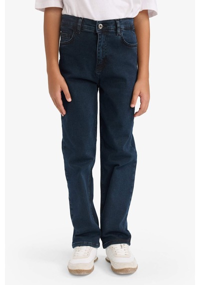 Defacto Straıght Fıt Düz Paça Jean Pantolon Erkek Çocuk G3422A825CW