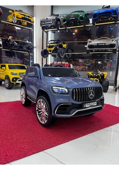 Poyraz Akülü Suv Akülü Araba 0-7yaş Özel Plaka Mavi
