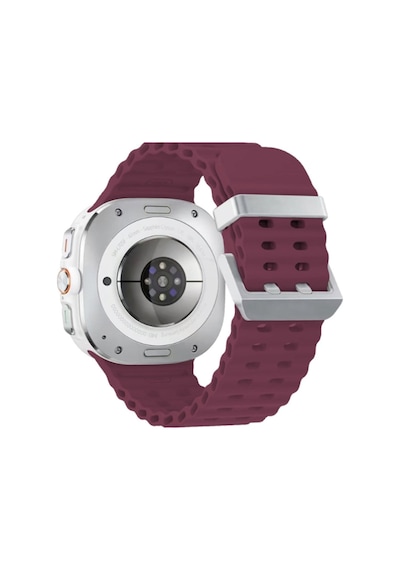 Watch 7 Ultra Kr417 Rug Silikon Kordon - Mor Diğer