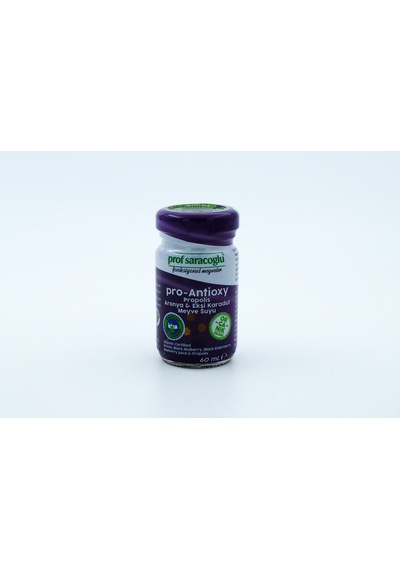 Prof Saracoglu Pro Antioxy Propolis Aronya Ekşi Karadut Shut 5 Meyve Suyu 60 ML