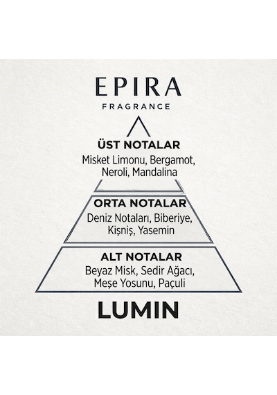 Epıra Fragrance Lumın Erkek Parfüm 50 Ml Edp Çiçek