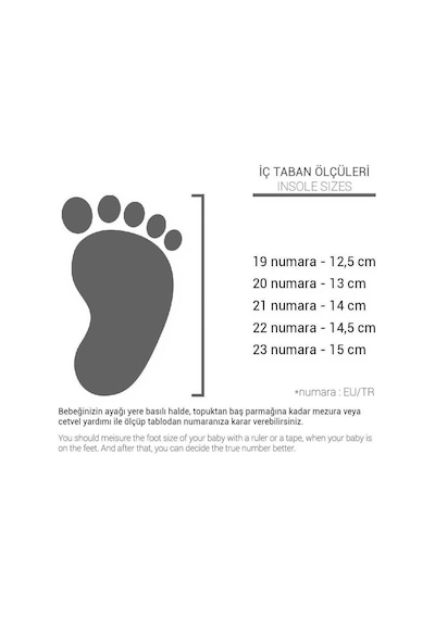 Rakerplus Grizzy Hakiki Deri Taba İlk Adım Unisex Bebek Ayakkabısı Taba