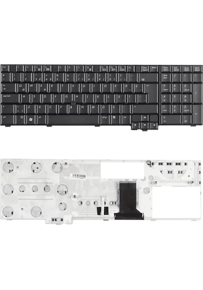 Hp Elitebook 8730w, 8730p Uyumlu Klavye Tuş Takımı Tuş Seti Siyah Türkçe