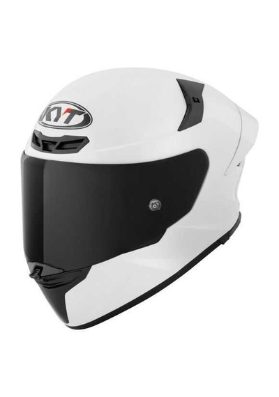 Kyt Tt-revo Kask Plaın Whıte - L Motosiklet Kaskı Beyaz