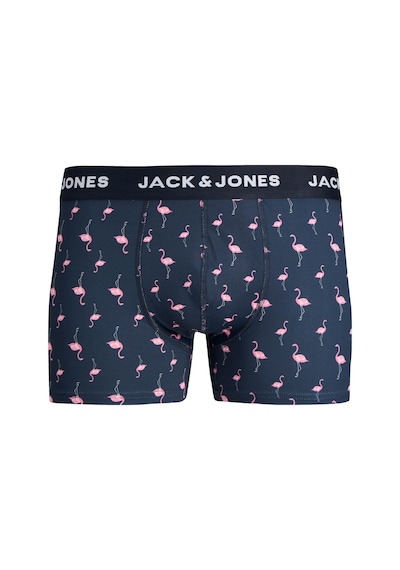 Jack & Jones Flamingo Erkek 3'lü Boxer 12295142-nb Çok Renkli