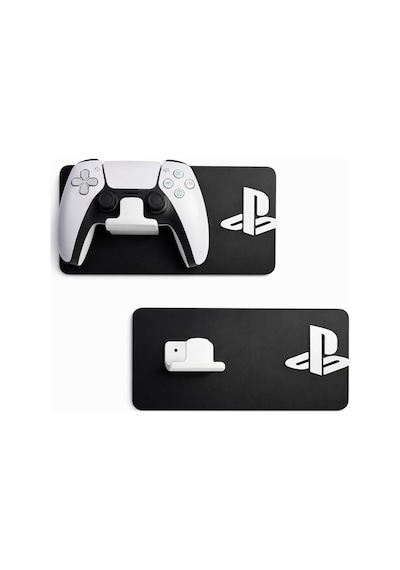 Oyun Kolu Tasarımlı Anahtarlık Askılığı Gamer Duvar Organizer Siyah