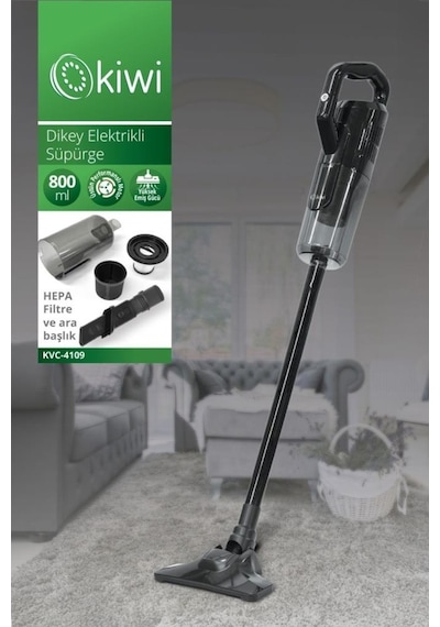 Kiwi KVC-4109 2'si 1 Arada El Tipi Ve Dikey Elektrikli Süpürge