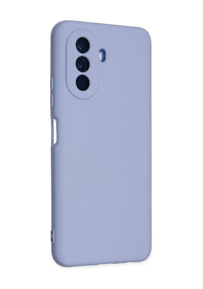 Huawei Nova Y70 Uyumlu Kılıf Nano İçi Kadife Silikon - Lila