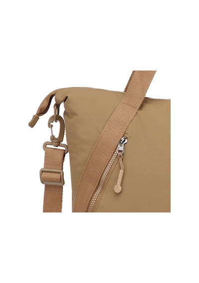 Smart Bags Mikro Poly Kumaş Büyük Boy Kadın Omuz Çantası 3335 Kahve