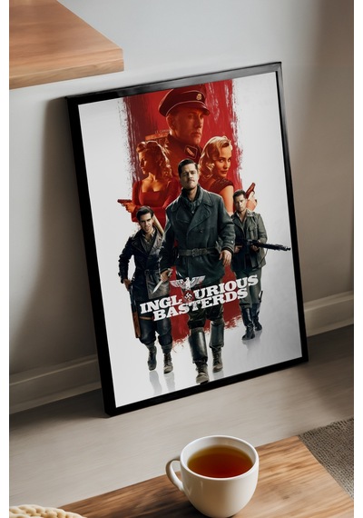 Soysuzlar Çetesi Siyah Ahşap Çerçeveli Poster, Dekoratif Film Duvar Tablosu
