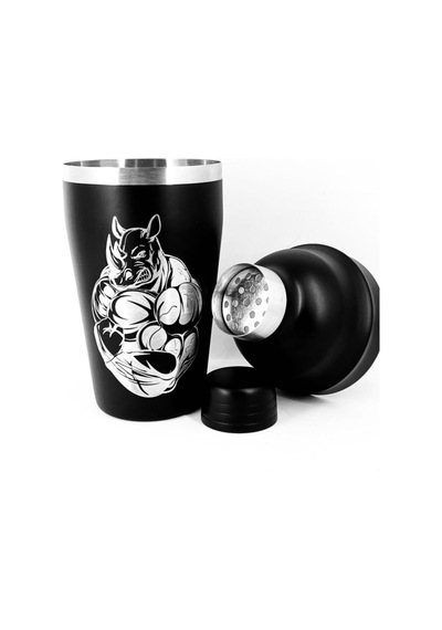 Çelik Rhino Tattoo Kokteyl Shaker Diğer