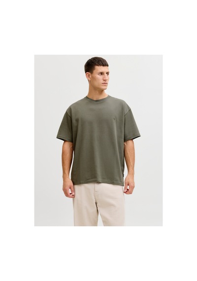 Jack & Jones Jprblaethan Ss Logo Tee Sn Yeşil