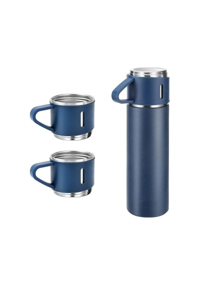 Kamp Termosu - Termos Seti - 500 Ml - 3 Adet Bardak 001