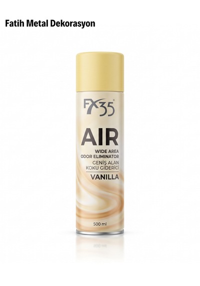 Air Vanilla - Vanilya Kokulu Geniş Alan Koku Giderici Sprey Ev Ofis Ortam Kokusu