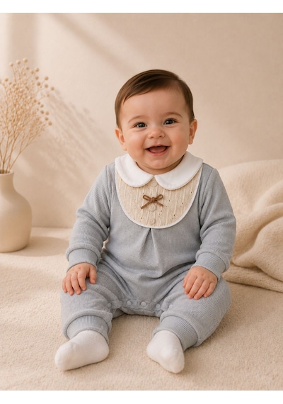 Sare Studıo Erkek Bebek Tulum %100 Pamuk Özel Tasarım Zarif Yaka Detaylı Nefes Alan En Çok Tercih Edilen Yeni Sezon Açık Gri Sare Studıo Erkek Bebek Tulum %100 Pamuk Özel Tasarım Zarif Yaka Detaylı Nefes Alan En Çok Tercih Edilen Yeni Sezon Açık Gri