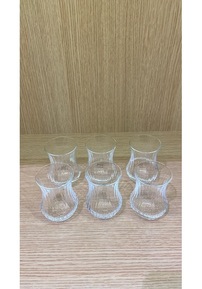 Bohemia Kristal Sandro Moreno Kristal Optikli 6 Lı Çay Bardağı Şeffaf
