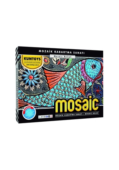 5112 Kumtoys Jel Mozaik Kabartma 30x40 Cm - 6 Yaş