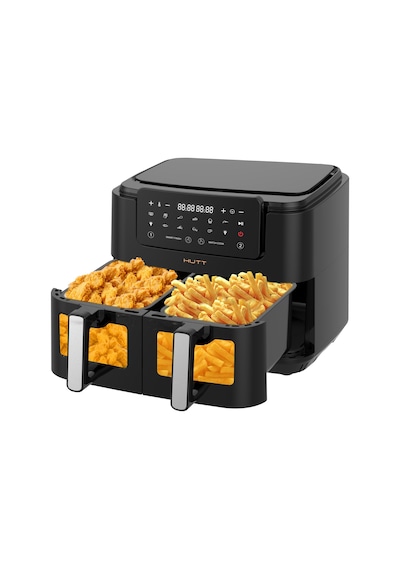 Hutt D9 Çift Hazneli 9 Lt Airfryer Yağsız Fritöz