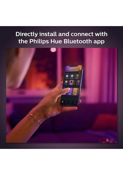 Philips HueWCA 9-75W E27 Renkli Akıllı Ampul 3'lü Başlangıç Seti (Kumandalı)