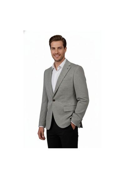 Suitmen Erkek Tek Spor Ceket Çift Yırtmaçlı Bgl-st04981 Taş