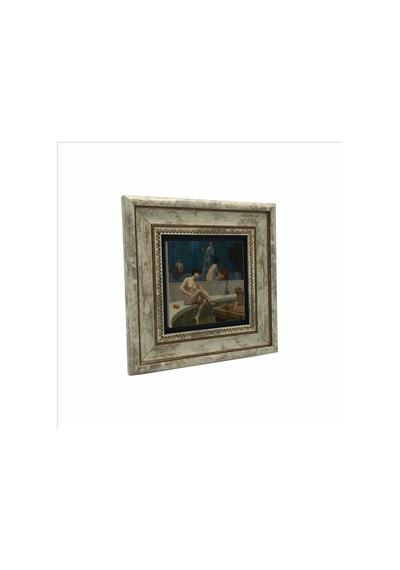Hamam Baskılı Taş Tablo 20x20