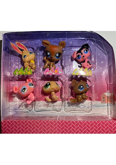 Pet Shop Neşeli Minişler 6'lı Miniş Ailesi Oyuncak