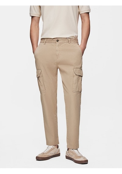 Ltb Gabardin Regular Kargo Bej Pantolon 012254702825001 701 Bej