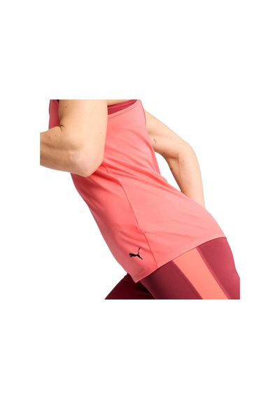 Puma Puma Tad Essential Racerback Tank Kadın Pembe Koşu Tank Top 8124 Çok Renkli