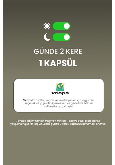 Mobility 60 Bitkisel Kapsül Glukozamin Kondroitin Msm Ve Kolajen İçeren Takviye Edici Gıda