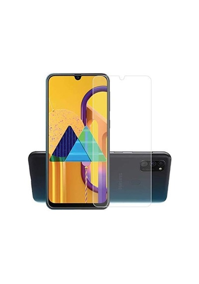 Samsung Galaxy M21 İle Uyumlu Ekran Koruyucu Şeffaf Temperli Kırılmaz Cam Ekran Koruyucu
