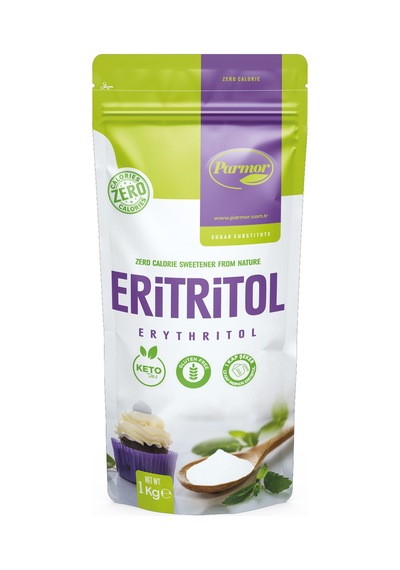 Parmor 1 Kg Eritritol 1 paket. Keto / Ketojenik / Vegan diyet