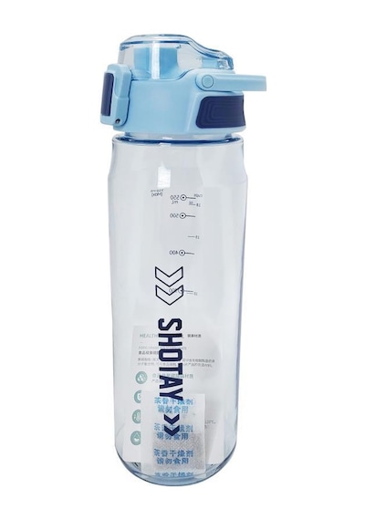 Shotay Ultra Plus Su Matarası Tritan Mavi 750ml Mavi