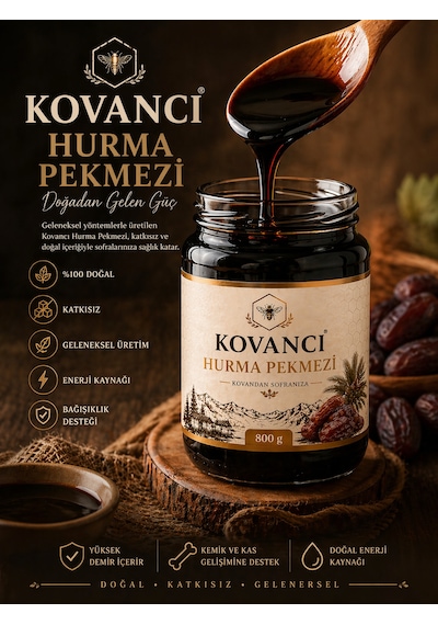 Hurma Pekmezi 850 G-katkısız Geleneksel