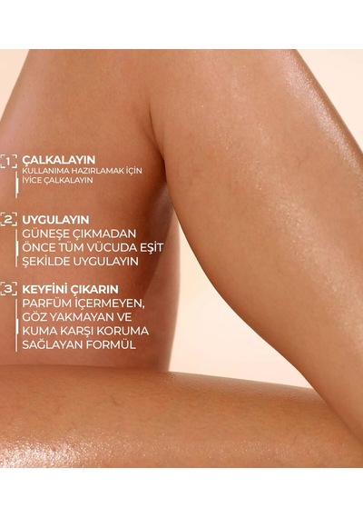 Sun Beauty Body Yaşlanma Karşıtı Nemlendirici Ferah Vücut Mist Güneş Spreyi Spf 50 200 Ml