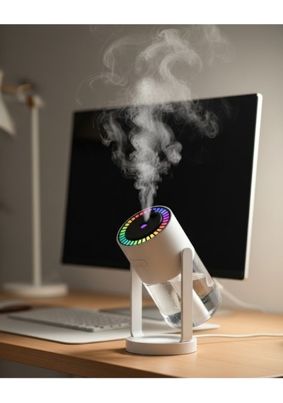 Yıldızlı Projektör Hava Nemlendirici Ultrasonik Buhar Ve Rgb Işık -