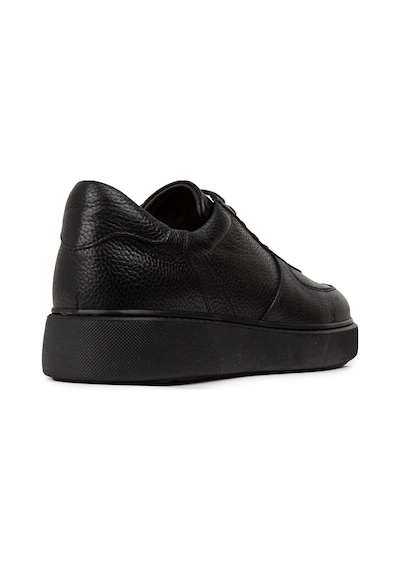 Deery Hakiki Deri Siyah Erkek Sneaker Ayakkabı - 01965msyhe04 Siyah