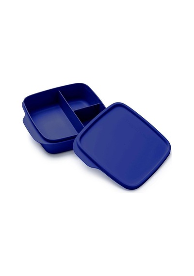 Eco 2li 550 Ml Bölmeli Beslenme Set Mavi