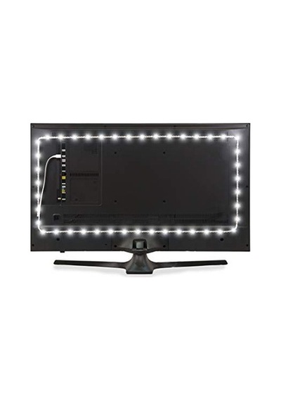 4X50Cm Günışığı Lcd Led Tv Arkası Aydınlatma Usb Şerit Led Işık 4X50Cm Günışığı Lcd Led Tv Arkası Aydınlatma Usb Şerit Led Işık