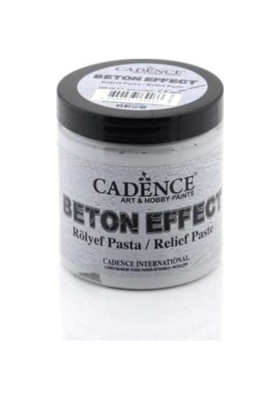 Beton Effeck Rölyef Pasta 250 Ml. 350 Gr. Tek Renk