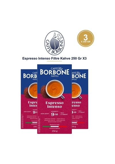 Caffe Borbone Espresso Intenso Filtre Kahve 250 Gr X3