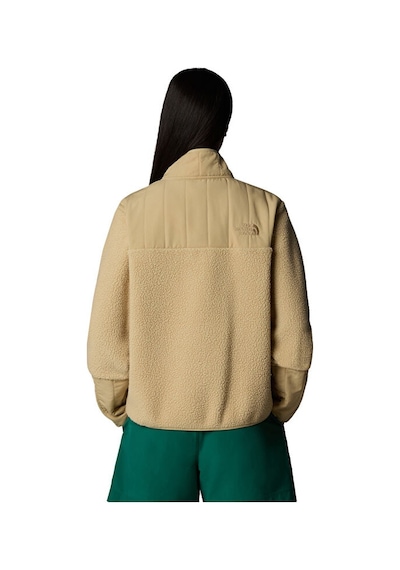 The North Face W Cragmont Fleece 1/4 Snap Kadın Günlük Polar Sweatshirts NF0A84IBLK51 Krem