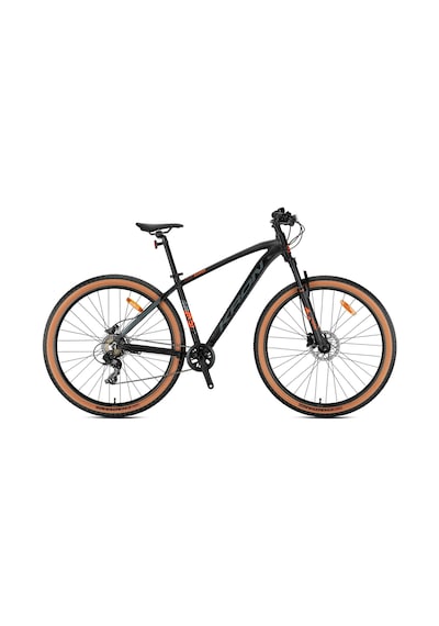 Xc 100 - 24 Mtb - 13' - 8 Vites - H.disc - Mat Siyah/neon Turuncu-füme