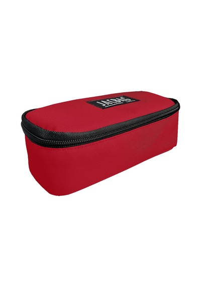 Jacbag Oval Xl Kalem Kutusu Oval Xl-kırmızı renkli