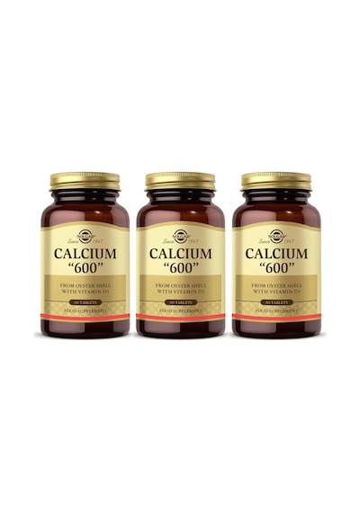 Solgar Calcium Oyster Shell 600 MG 3 x 60 Tablet