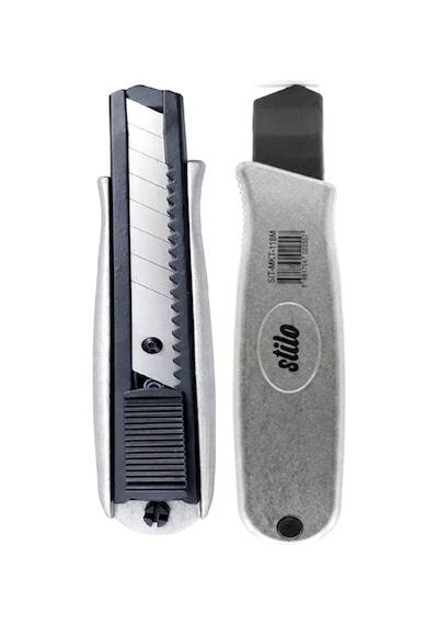Stilo Metal Maket Bıçağı Geniş - 1 Adet