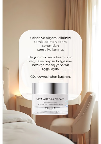 3x Vita Aurora %10 Niacinamide Leke Karşıtı Üçlü Bakım Seti