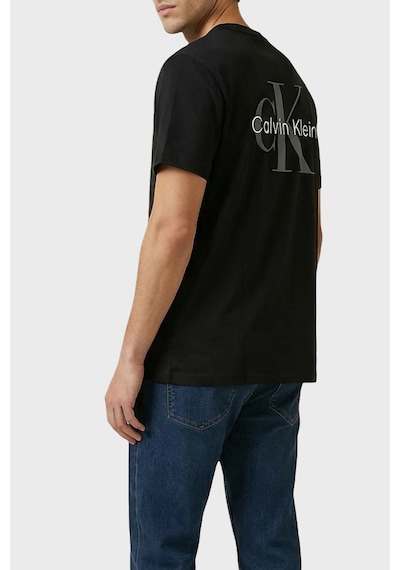 Calvin Klein Erkek T Shirt Lv14rf852g Ub1 Siyah Siyah